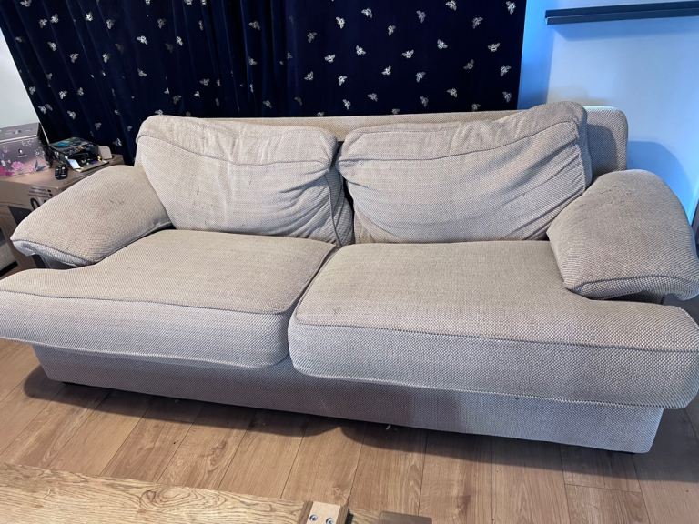 image for 2 fabric sofa for sale