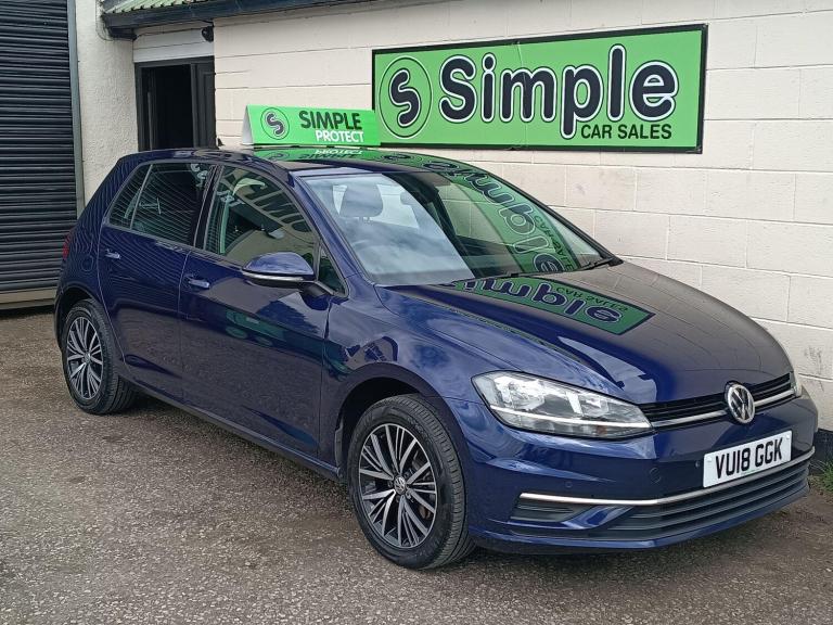 2018 Volkswagen Golf 1.0 TSI SE Nav Euro 6 (s/s) 5dr HATCHBACK Petrol Manual
