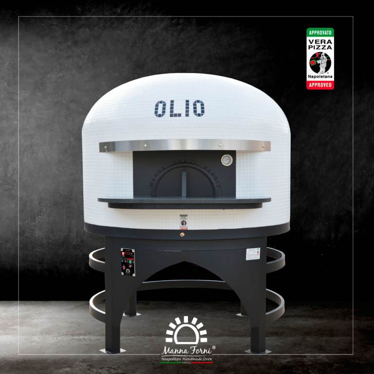 MANNA FORNI MF120DG Static Gas Pizza Oven Ø120 cm
