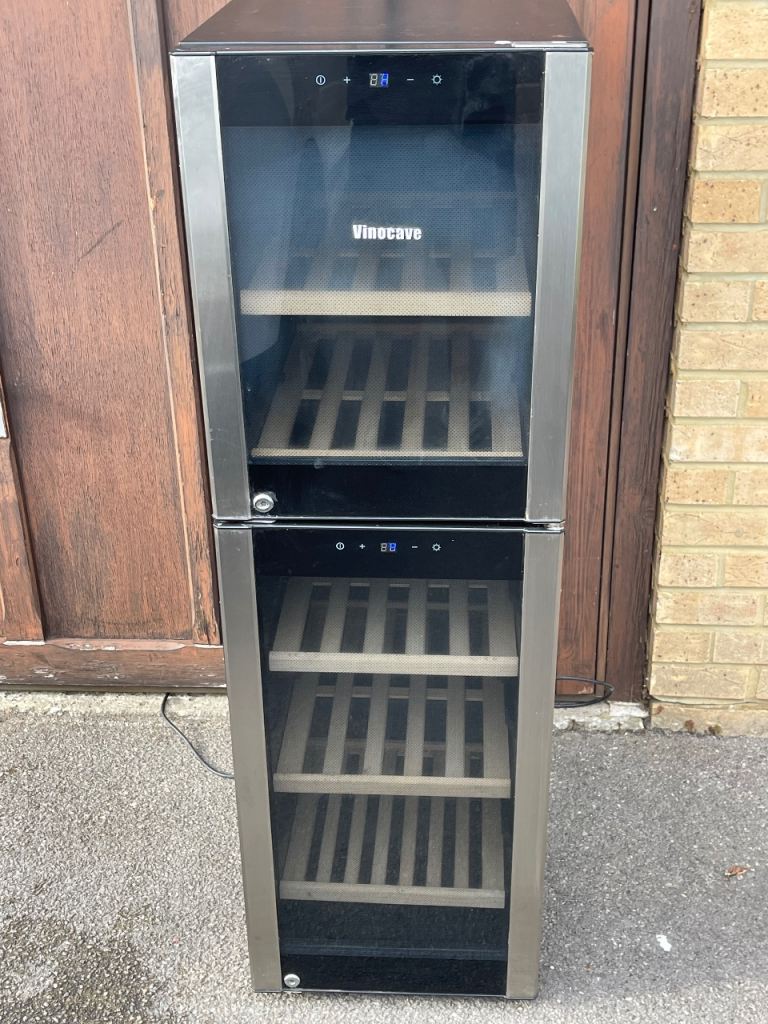 VinCave Dual Zone Wine Cooler Fridge – Good Condition