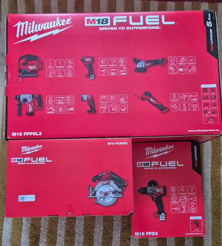Milwaukee 8 piece kit