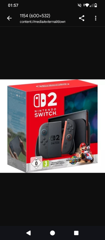 Switch 2 with donkey kong