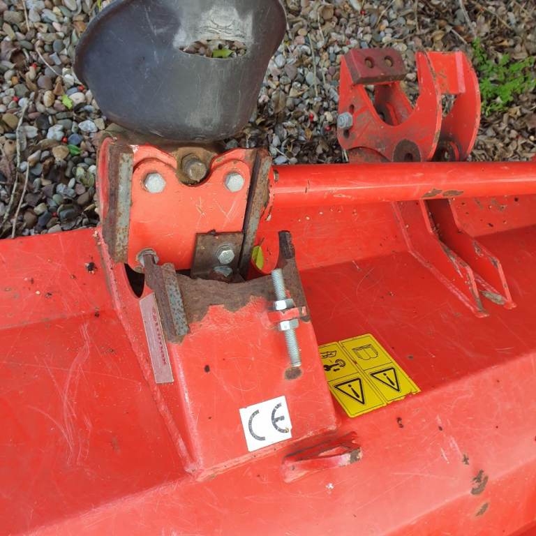 Trimax fx155 flail bmower  front mounted   kubota  salvage