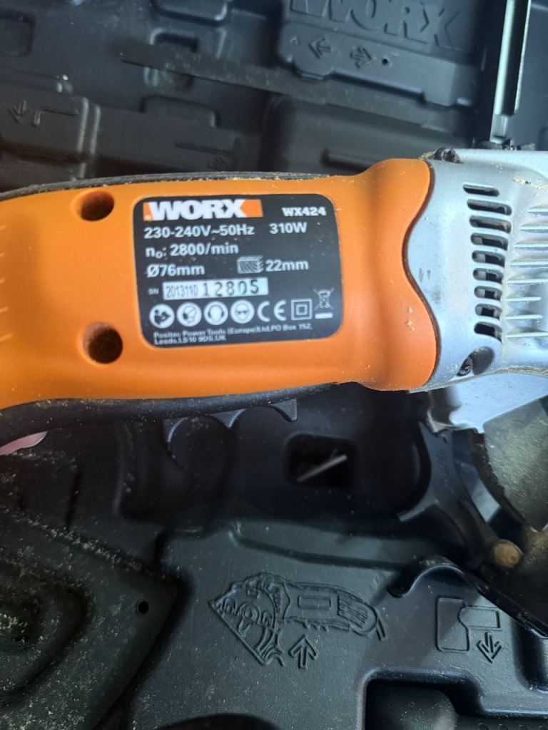 Worx 310W 240V 76mm Corded Circular saw WX424