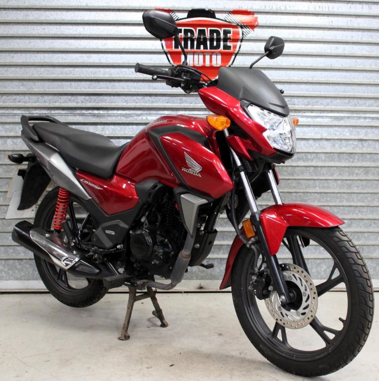 2022 72 HONDA CBF 125 M-M CB 125 F CB125F RED TRADE SALE NEW MOT 1437 MILES CATN