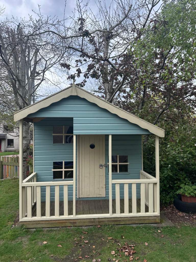 Solid Pine Children’s Playhouse