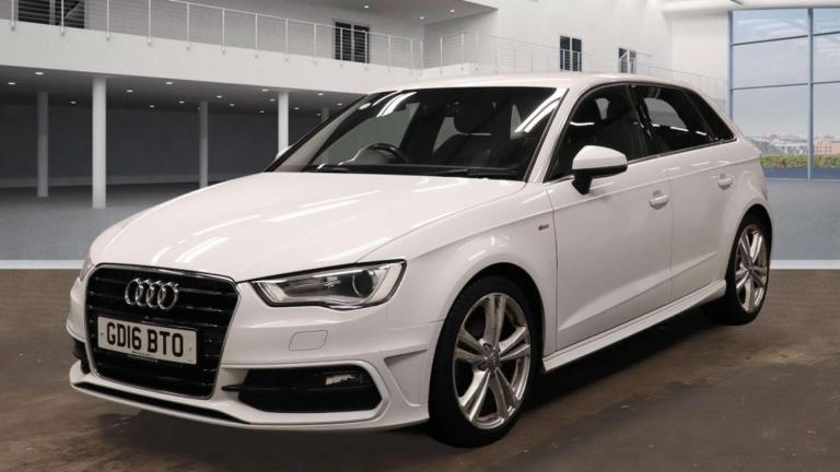 2016 Audi A3 1.4 TFSI 125 S Line 5dr S Tronic [Nav] HATCHBACK PETROL Automatic