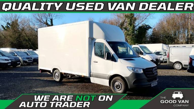 2021 Mercedes-Benz Sprinter Low Loader L3 LWB 314 CDI Progressive Luton With Roller Rear Door and...