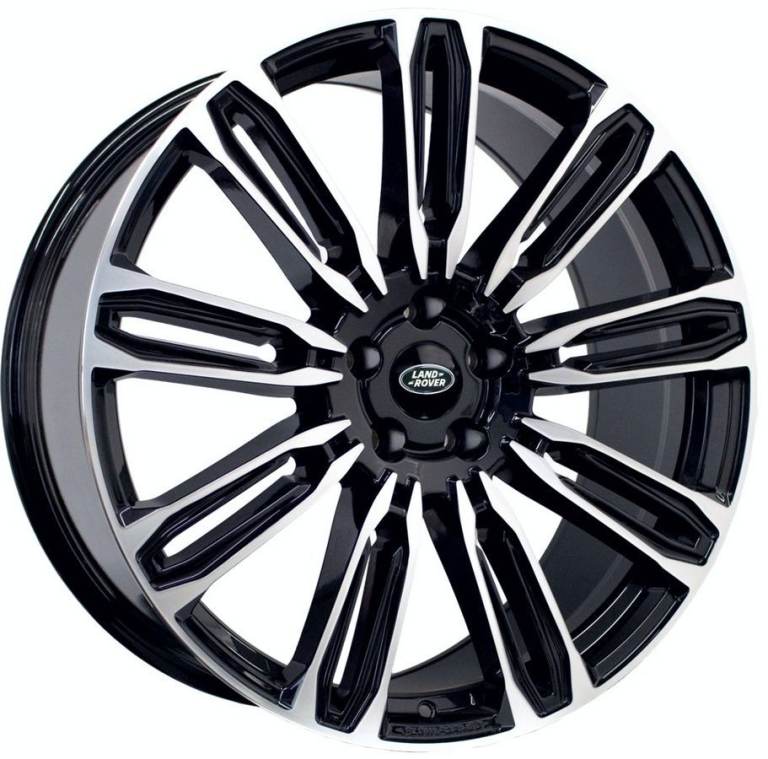 LAND ROVER DEFENDER DISCOVERY 4x 22'' WOLFHART RR1 GLOSS BLACK POLISHED FLOW-FORMED NEW ALLOY WHEELS
