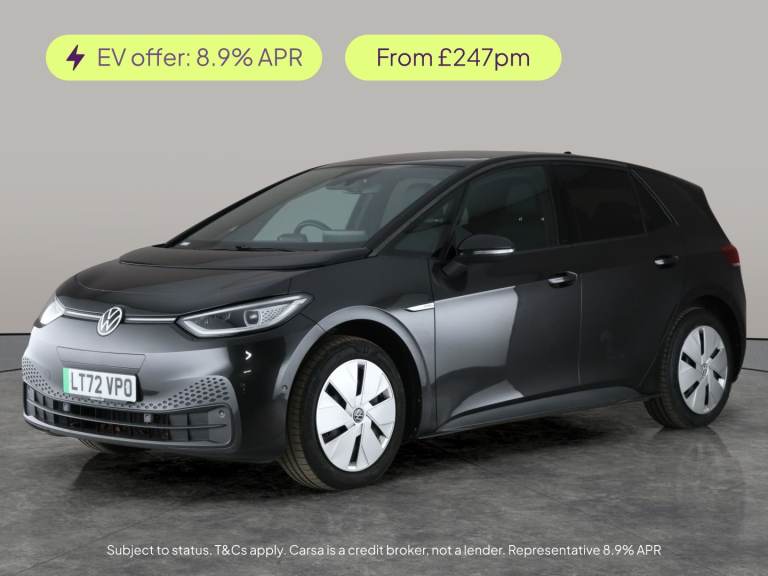 image for 2022 Volkswagen ID.3 Pro 58kWh Family Hatchback 5dr Electric Auto (145 ps) - COMFORT PACK - BLUE ...