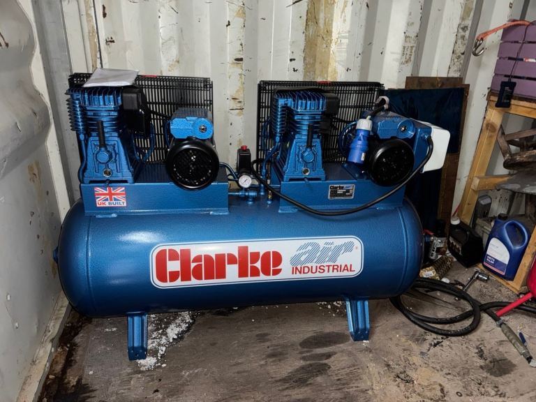 Brand new Clarke xe37/270 air compressor. 2026 model 