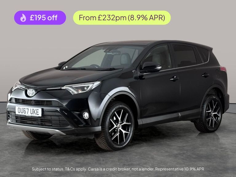 2017 Toyota RAV4 2.0 V-matic Icon TSS 5dr CVT ESTATE PETROL Automatic