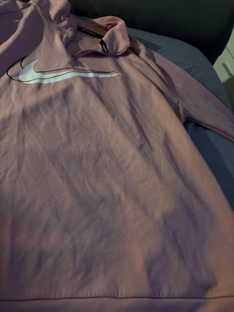 Nike pink zipper 