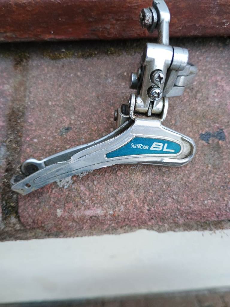 SunTor front gear changer works with double chain rings