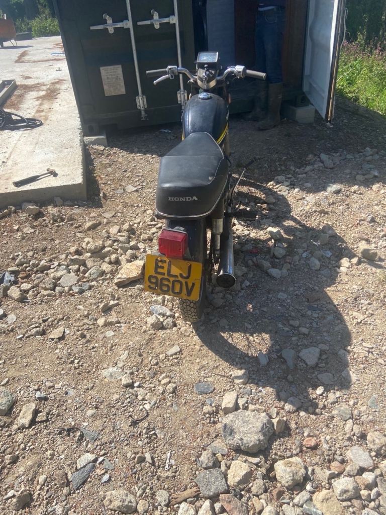 Honda motorbike 