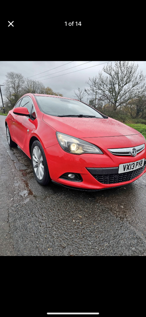 Vauxhall, ASTRA GTC, Hatchback, 2013, Manual, 1956 (cc), 3 doors