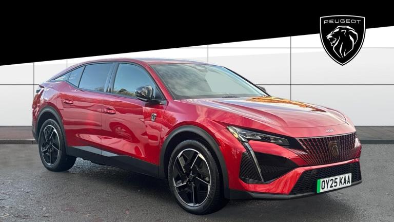 2025 Peugeot 408 158kW GT 58kWh 5dr Auto Electric Hatchback Hatchback Electric Automatic