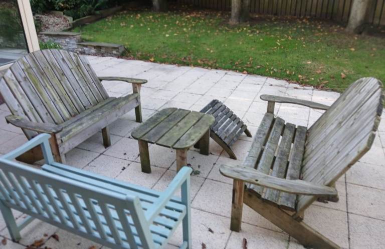 Garden wooden furniture 