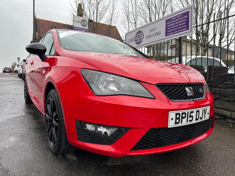 2015 SEAT Ibiza 1.4 TSI ACT FR Black Hatchback 5dr Petrol Manual Euro 5 (s/s)