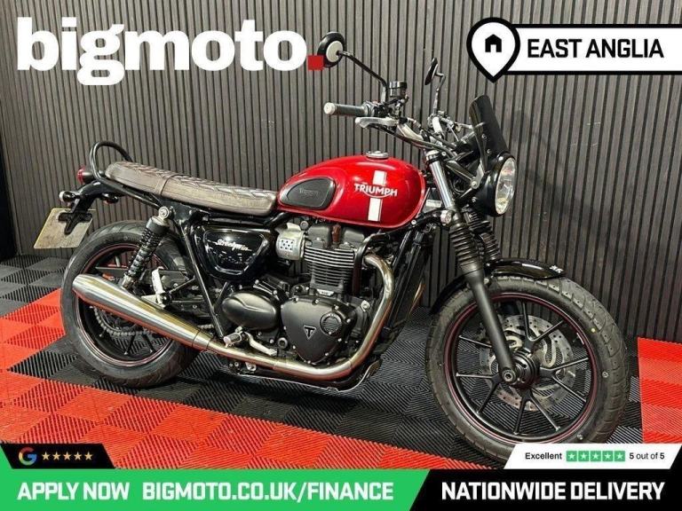 2016 66 TRIUMPH STREET TWIN FINANCE SPECIALISTS APPLY NOW