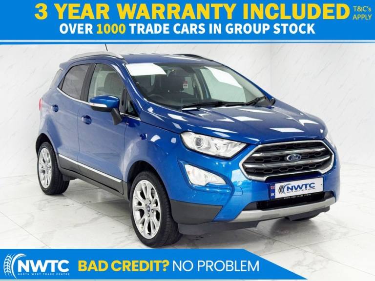 2019 Ford Ecosport 1.0T EcoBoost GPF Titanium SUV 5dr Petrol Manual Euro 6 (s/s) (125 ps) F/S/ HA...