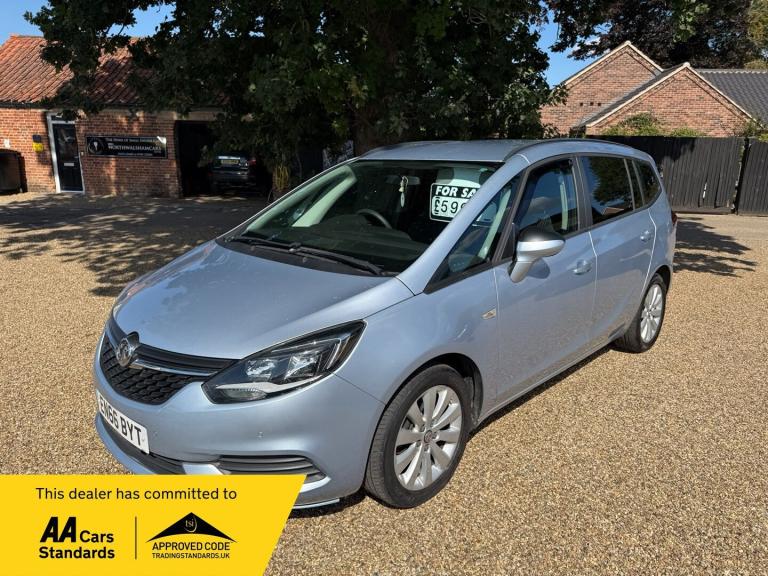2017 Vauxhall Zafira 1.4T Design 5dr MPV Petrol Manual