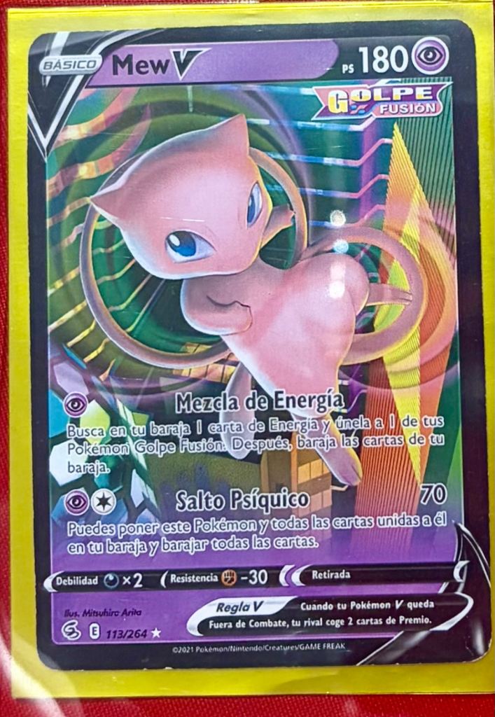 image for Extremely rare Mew V Pokémon card