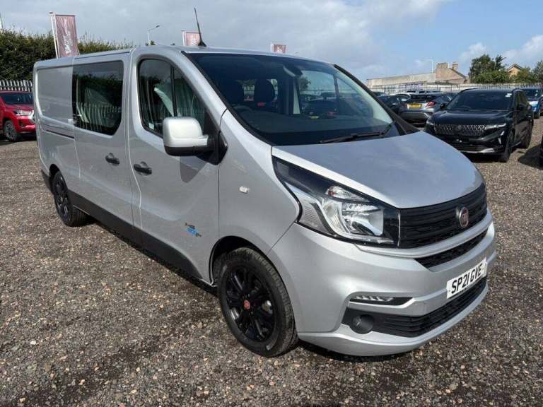 2021 Fiat Talento 2.0 Multijet 145 Tecnico Crew Van Start Stop WINDOW VAN DIESEL Manual