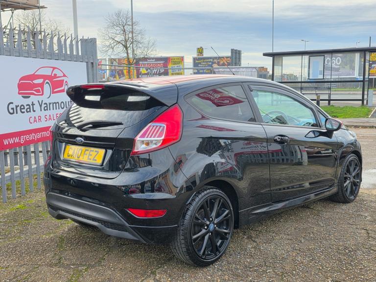2017 Ford Fiesta 1.0 EcoBoost 140 ST-Line Black 3dr HATCHBACK Petrol Manual