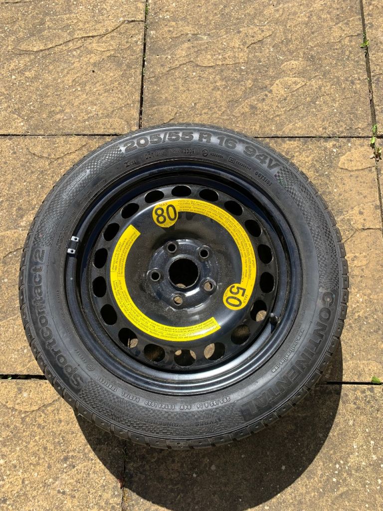 Continental tyre and wheel 205/55 R16