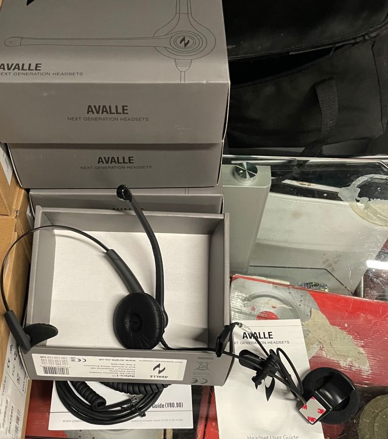 HEADSETS: Avalle Next Generation Headsets, Defero 1 model, a wired USB headset