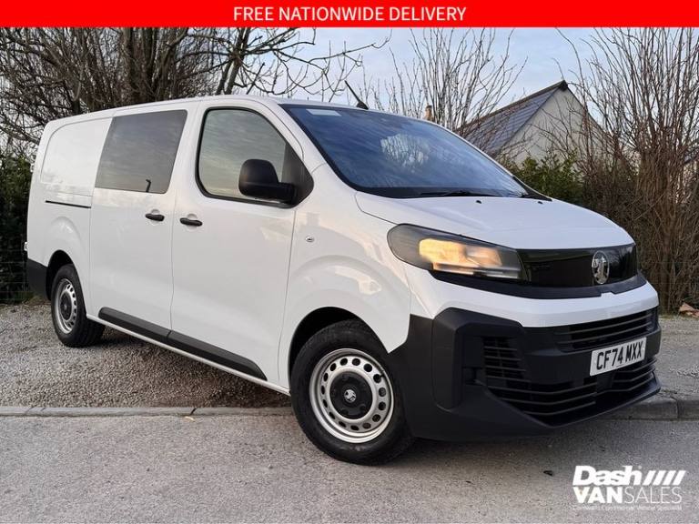 2024 Vauxhall Vivaro 2.0 Turbo D 145 Prime H1 Double Cab PANEL VAN DIESEL Manual