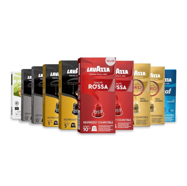 Lavazza 100 Mix Pack Coffee Capsules for Nespresso, RRP £32.99