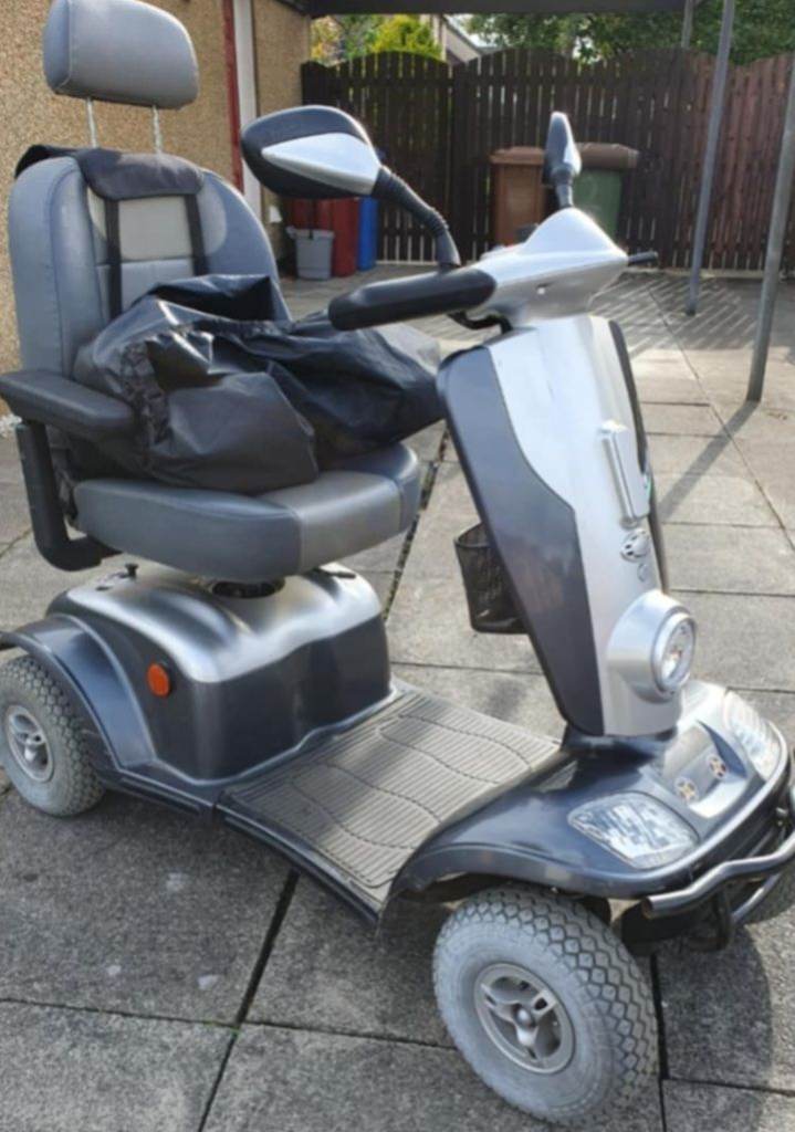 Larger 8 mph kymco mobility scooter can deliver v g c