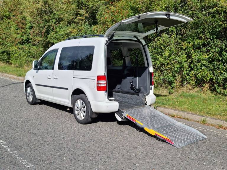 2014 Volkswagen Caddy Life 3 Seat Wheelchair Accessible Disabled Access Ramp Car MPV Diesel Manual