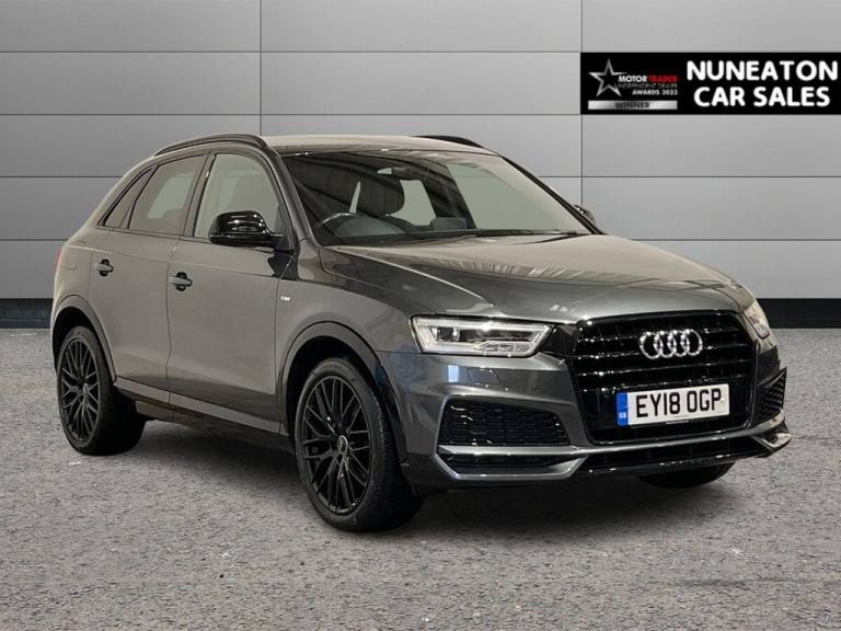2018 Audi Q3 1.4 TFSI CoD Black Edition SUV 5dr Petrol  Euro 6 (s/s) (150 ps) ESTATE Petrol Manual