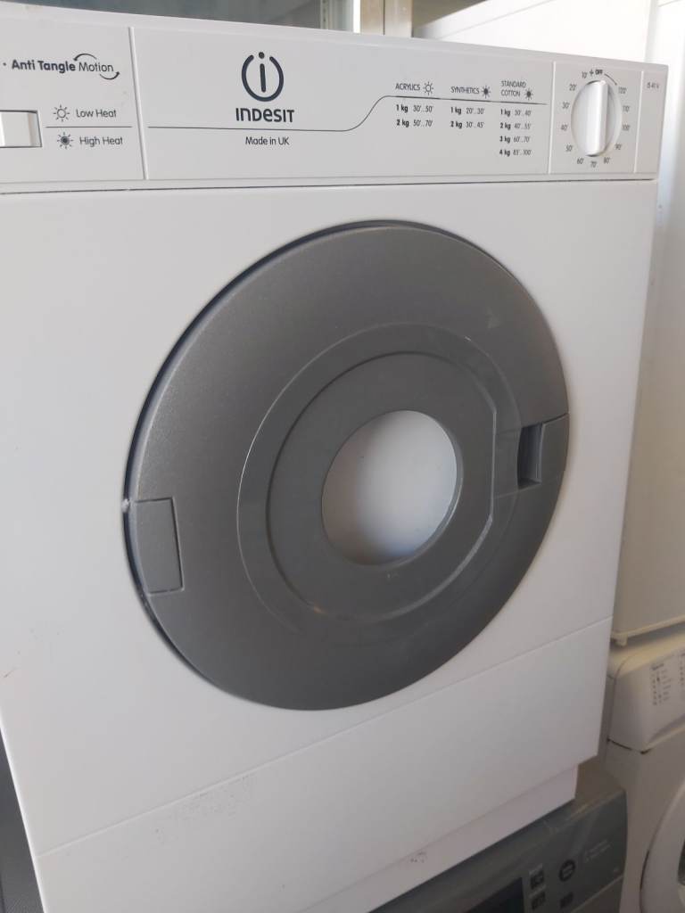 Indesit IDV 65 Tumble Dryer – Good Condition, White