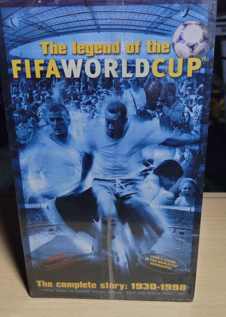 The Legend of the FIFA World Cup New Sealed 3 x Vhs Video Box Set Freepost uk 