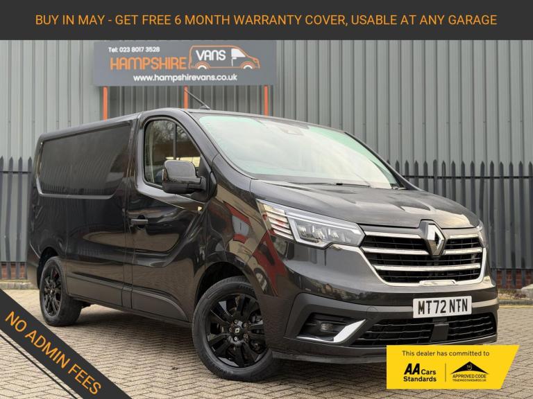 2022 Renault Trafic 2.0 dCi Blue SL28 Sport Panel Van 5dr Diesel Manual L1 H1 Euro 6 (s/s) (130 P...