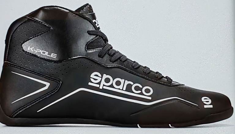 Sparco Kart Shoes K-Pole Black Brand New