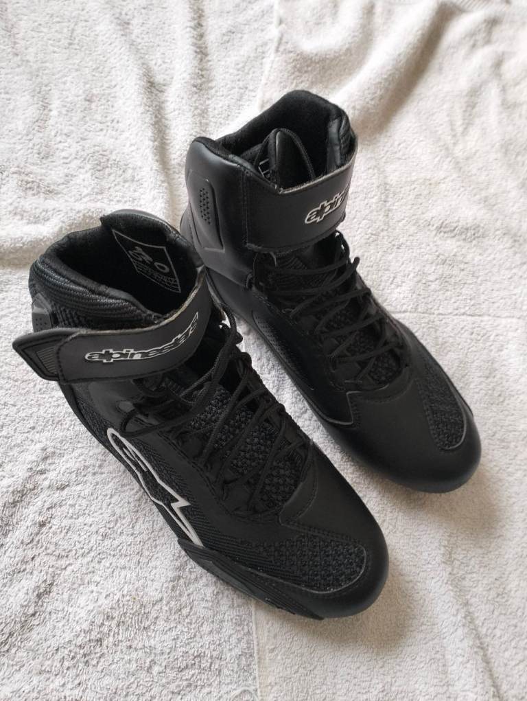 Alpinestars Faster-3 Rideknit Motorcycle Boots EU 38 UK 5 US 6 Worn Once