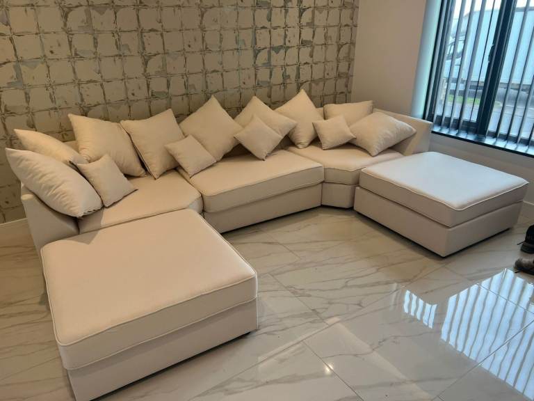 High-Quality U Shape Sofa  & 3+2 Seater Dylan Sofa & Corner Sofa Available Free Home Delivery 🚚🚛