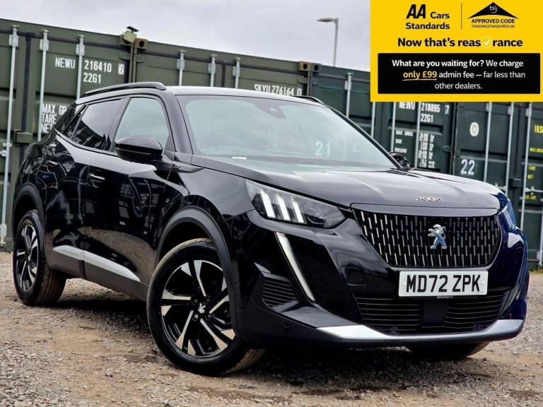 2022 Peugeot 2008 1.2 PureTech GT SUV 5dr Petrol EAT Euro 6 (s/s) (130 ps) SUV Petrol Automatic