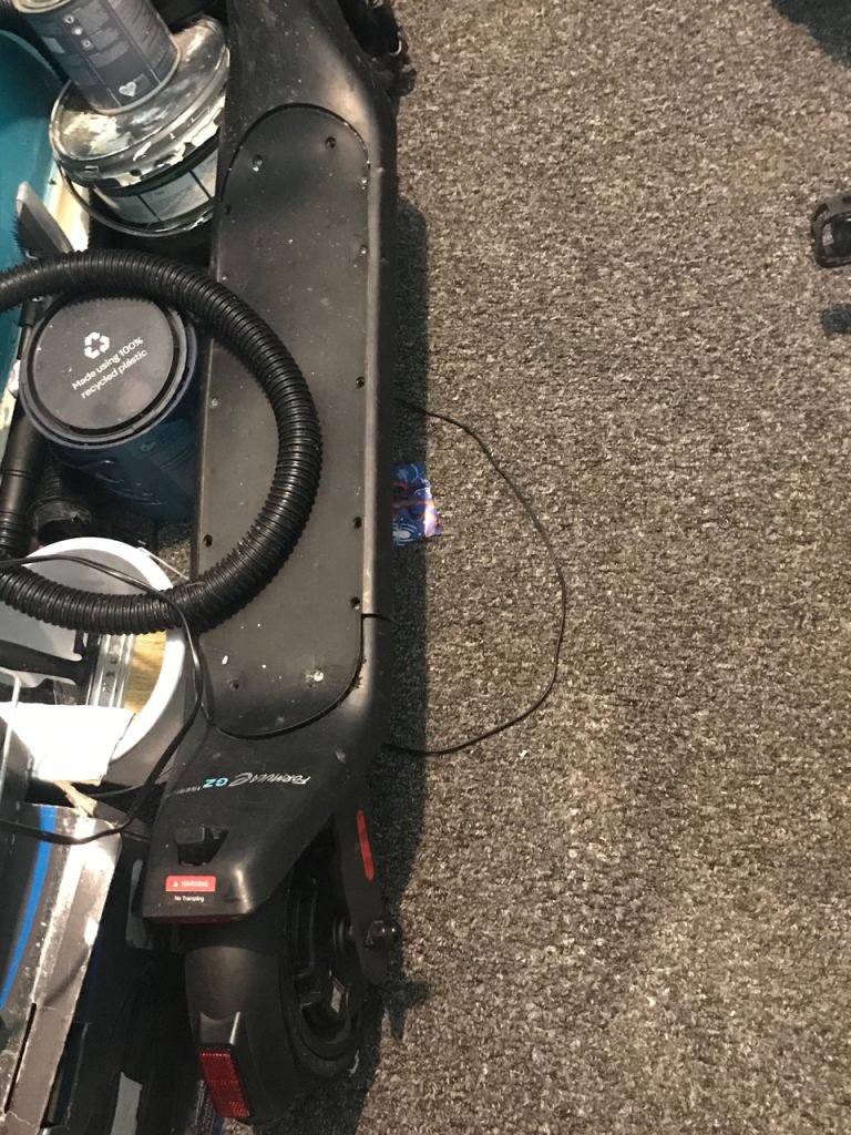 Electric scooter needs charger port