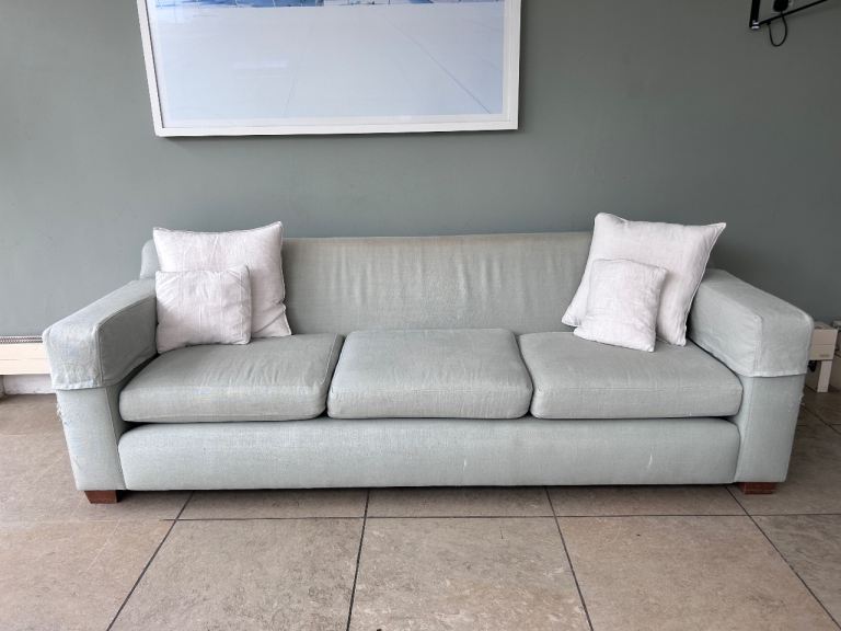 De La Espada 3-seat Sofa. Measures 230cm x 93cm x 76cm.