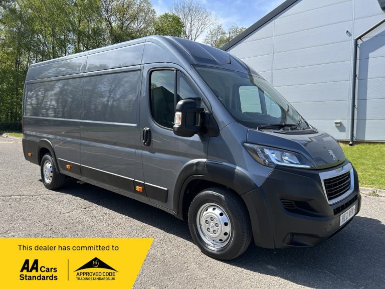 2021 PEUGEOT BOXER 2.2 BlueHDi 435 PROFESSIONAL L4H2 GREY AIR CON SAT NAV