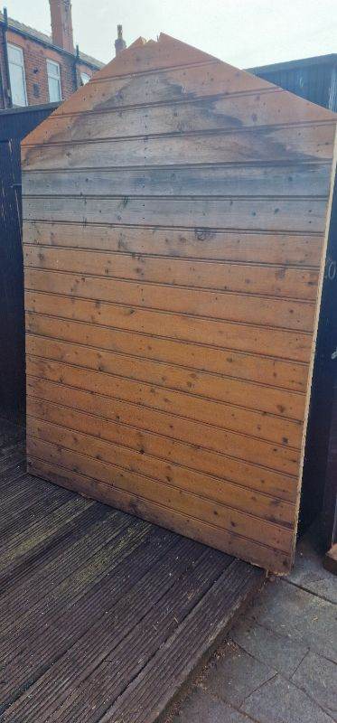 Wooden Shed Panel