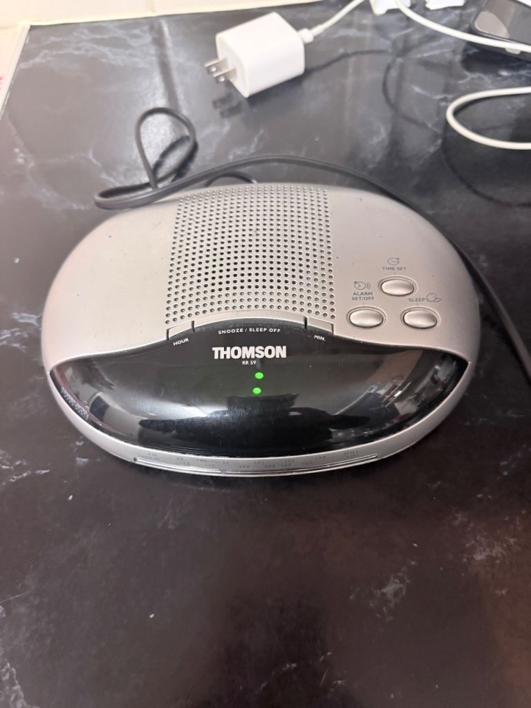 Thomson RR 59 AM/FM Radio Alarm Clock