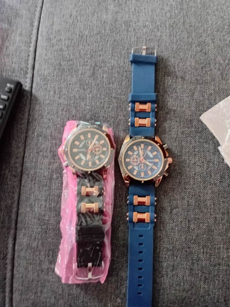 Two dress watches 