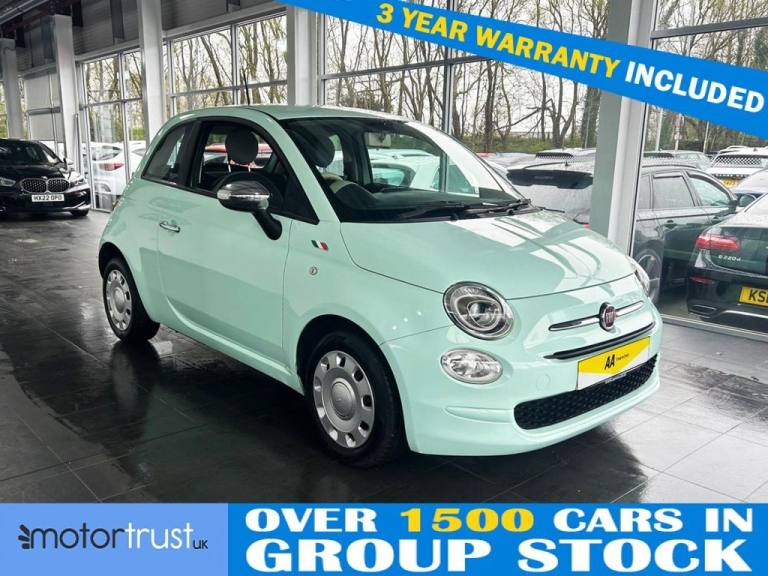 2016 Fiat 500 1.2 Pop Hatchback 3dr Petrol Manual Euro 6 (s/s) (69 bhp) EXTENSIVE SERVICE Hatchba...